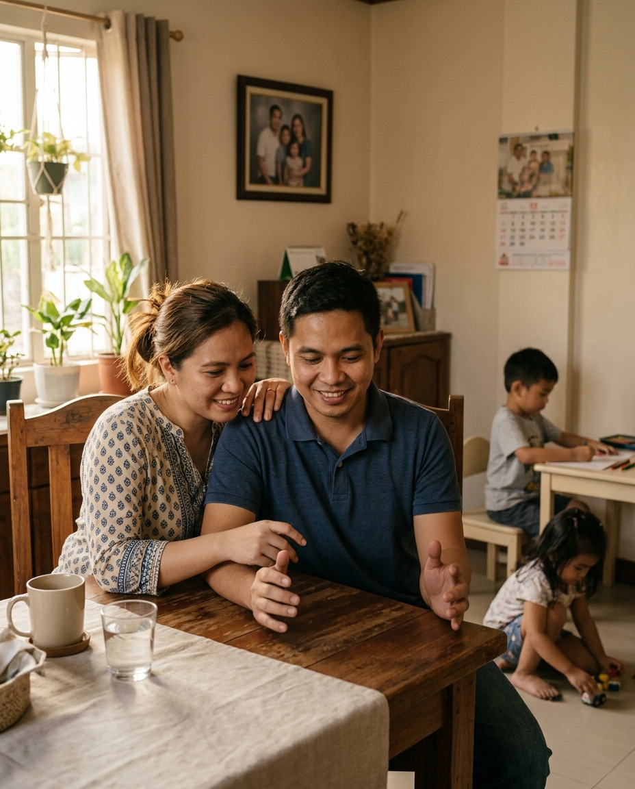 Filipino family planning to purchase a property